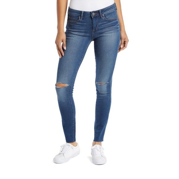 Urban Outfitters Denim - Hold Urban Outfitters AOS Jeans High Rise Raw Hem Distressed Skinny 28